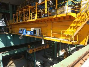 冶金起重機監(jiān)控-首鋼YZ360-75t橋機